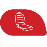 Seat mat foot mat